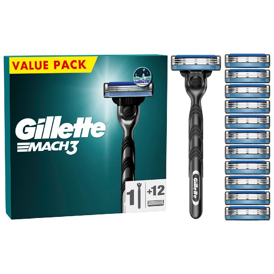Gillette Mach3 Razor Value Pack