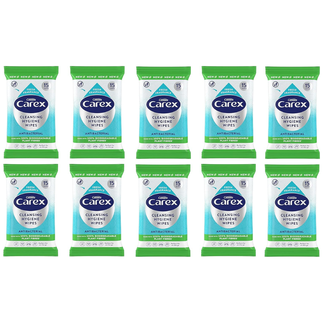 Carex Antibacterial Wipes