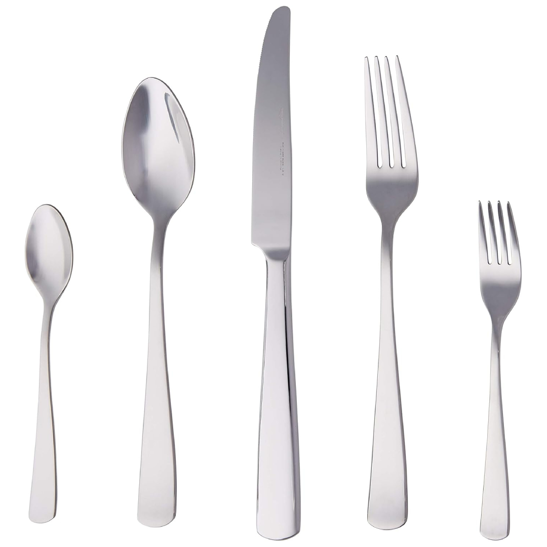 Amazon Basics Flatware Set