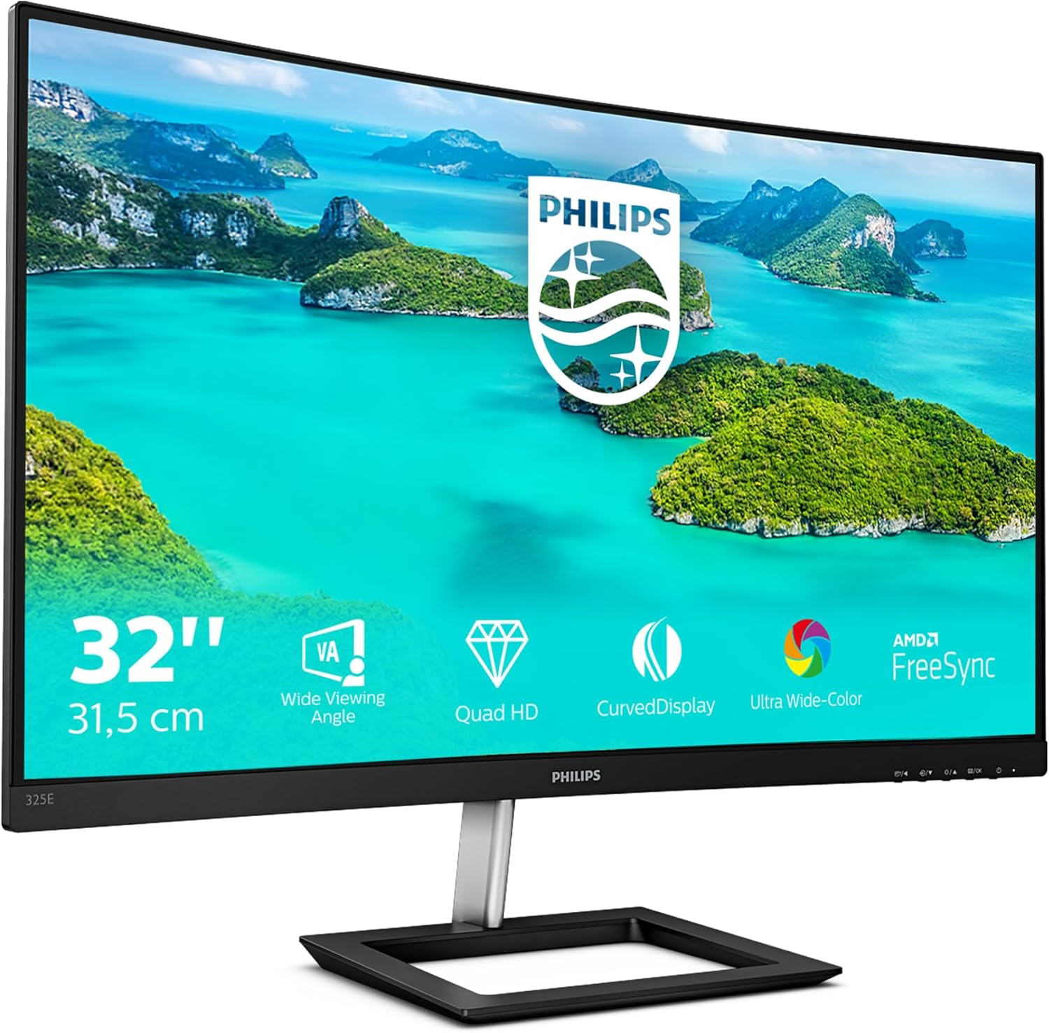 Philips 325E1C- 32 inch QHD Curved Monitor