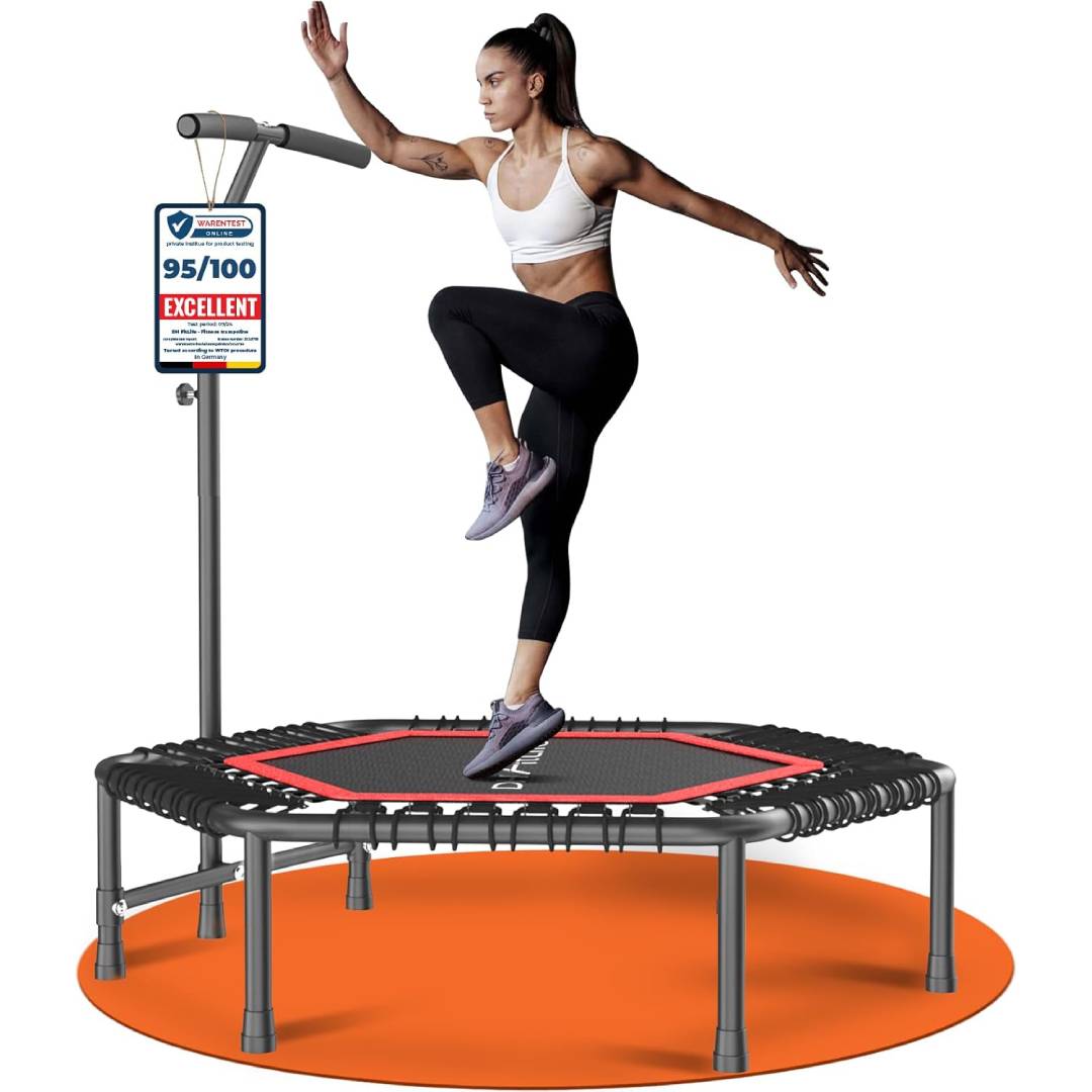 DH FitLife Fitness Trampoline in Studio Quality