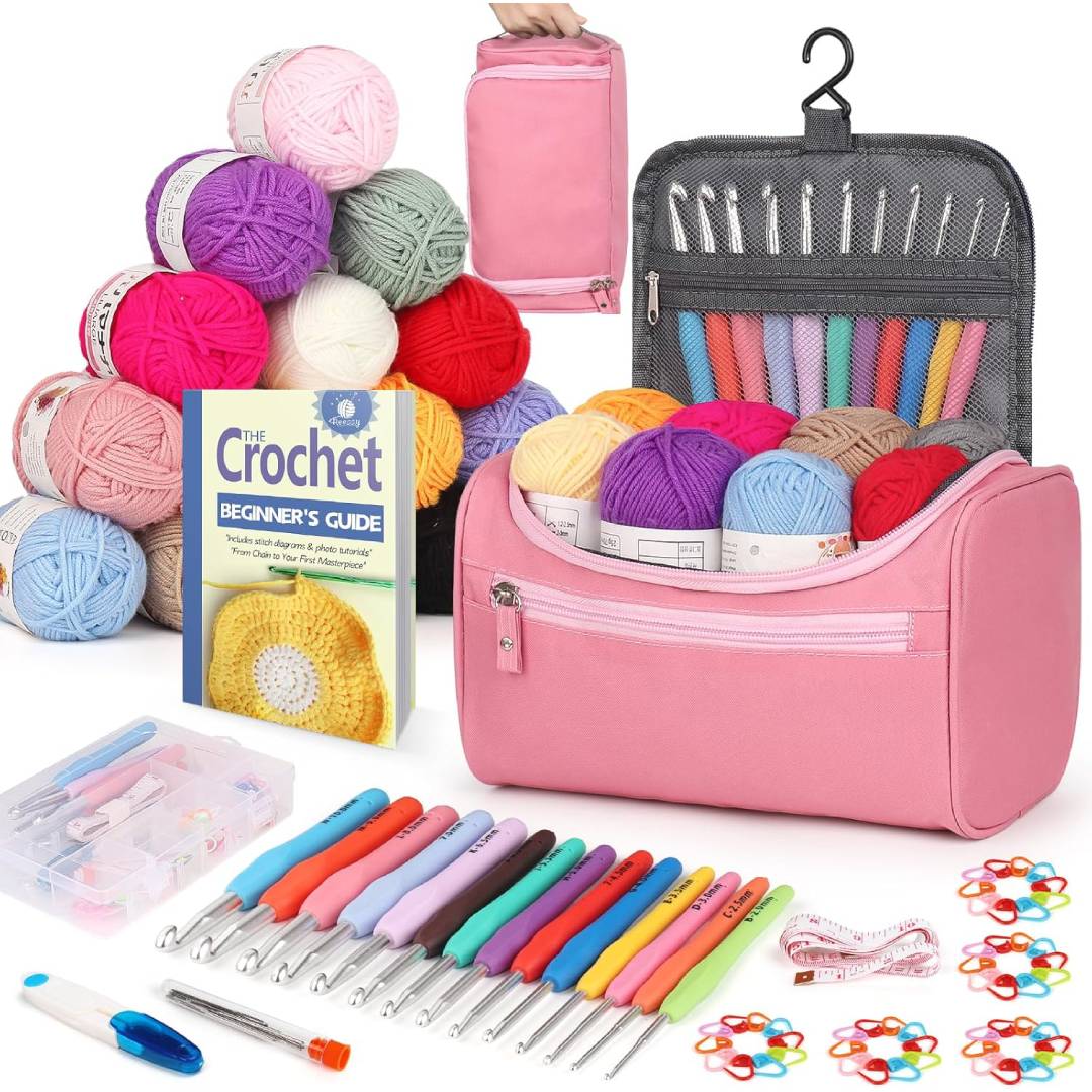Reessy Crochet Kits for Beginners Adults