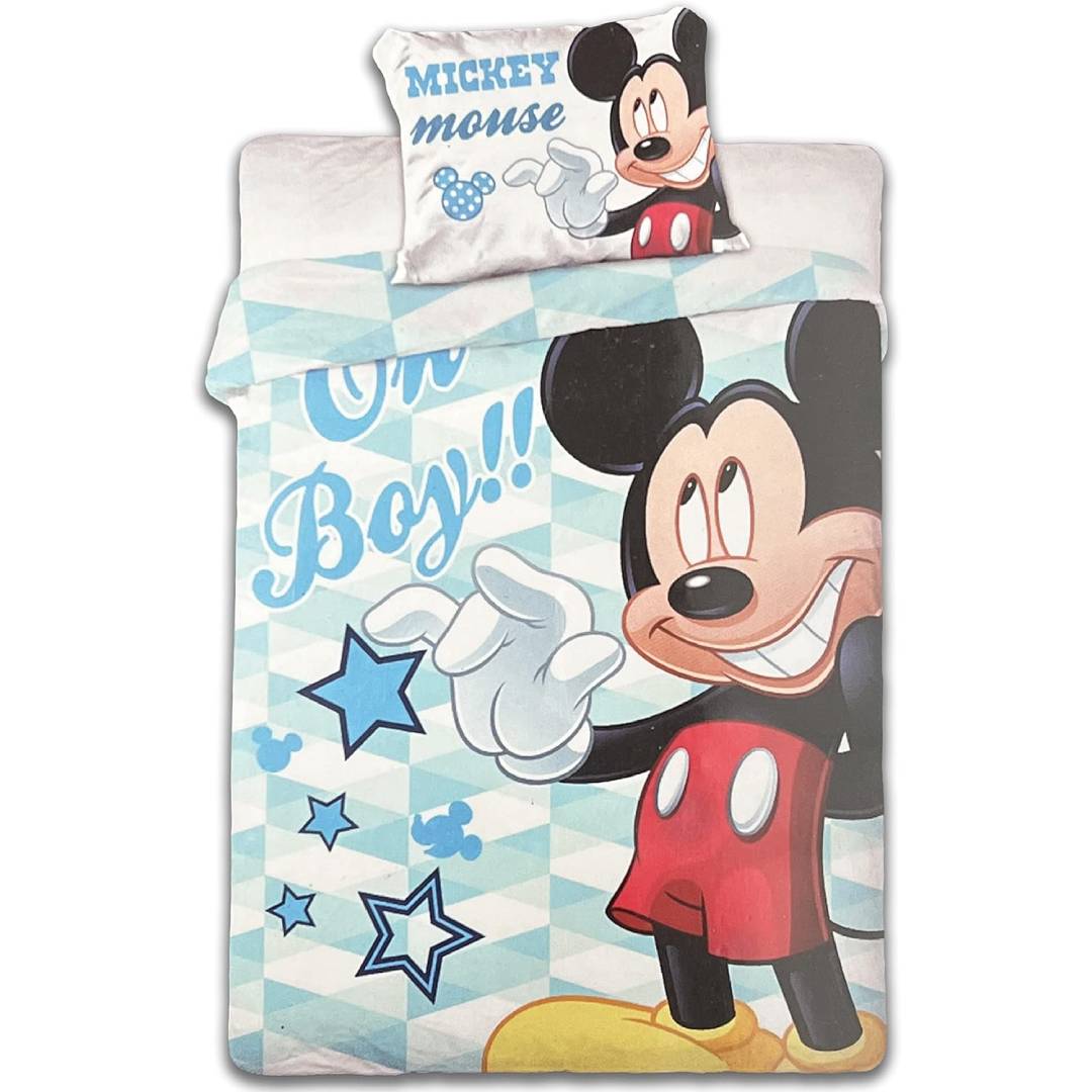 Disney Mickey Mouse Baby Reversible Bed Linen