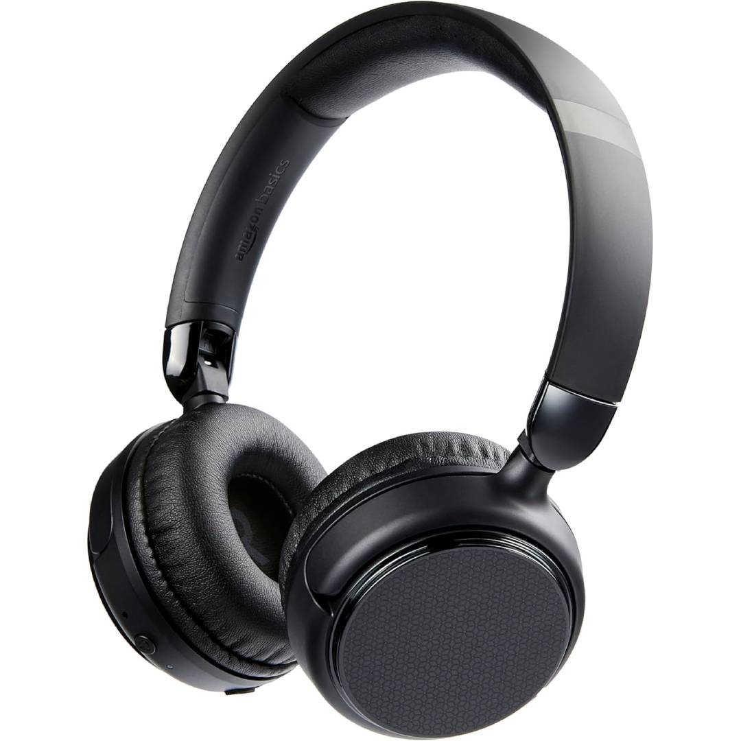 Amazon Basics Bluetooth Wireless On Ear Headphones