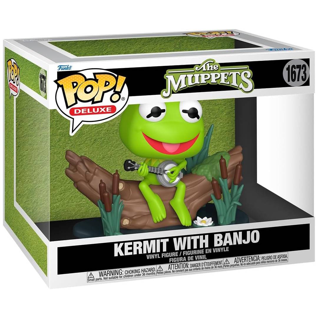 Funko Pop!Deluxe: Muppets - Kermit The Frog With Banjo
