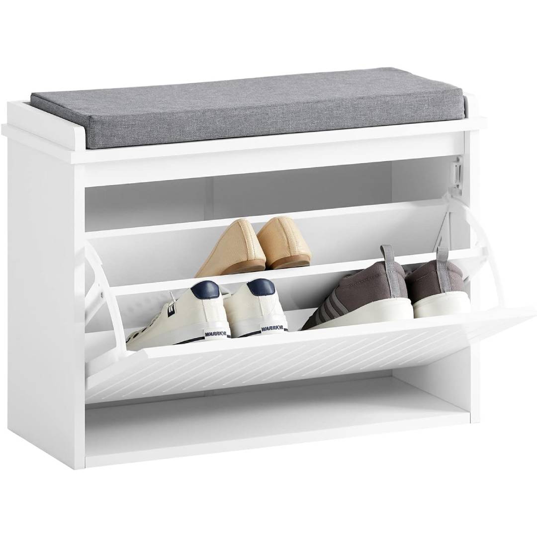 SoBuy Shoe Storage Bench with Cushion