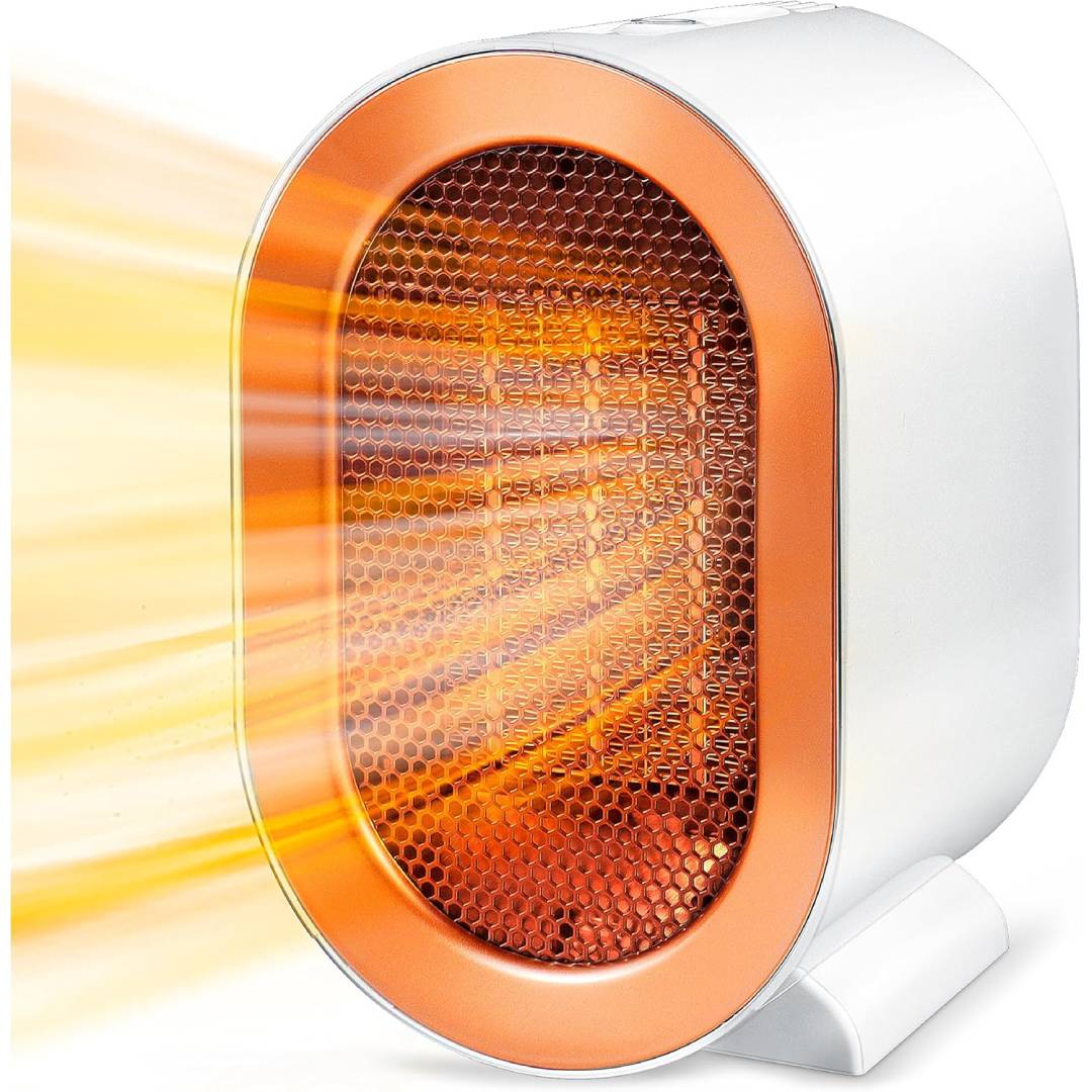 Electric Heater, 1200w Portable Ceramic Fan Heater