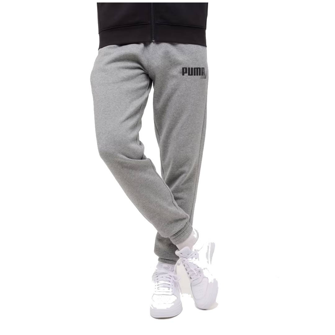 PUMA Men's Fitness Jogging Bottoms - Grey