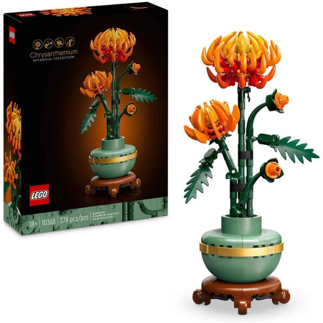 LEGO Botanicals Chrysanthemum Creative Building Set for Adults