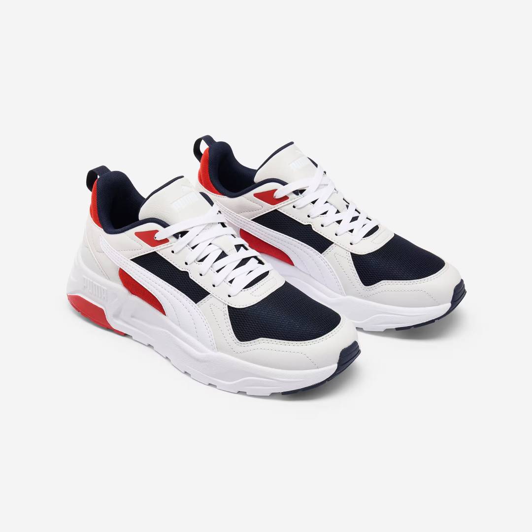 PUMA - Men's Walking Shoes Trinity Lite - White/Red