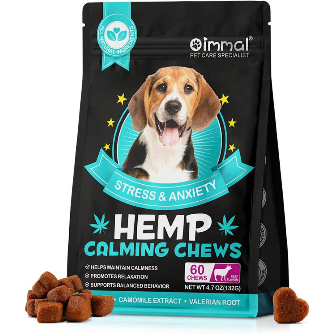 Calming Chews for Dogs with Anxiety and Stress