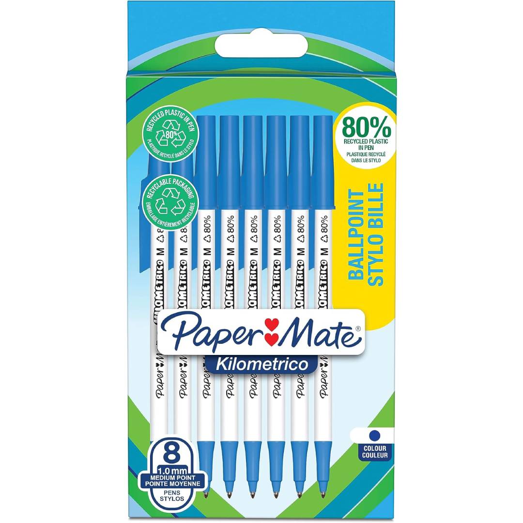 Paper Mate Kilometrico Ballpoint Pens