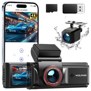 WOLFANG 4K Dash Cam