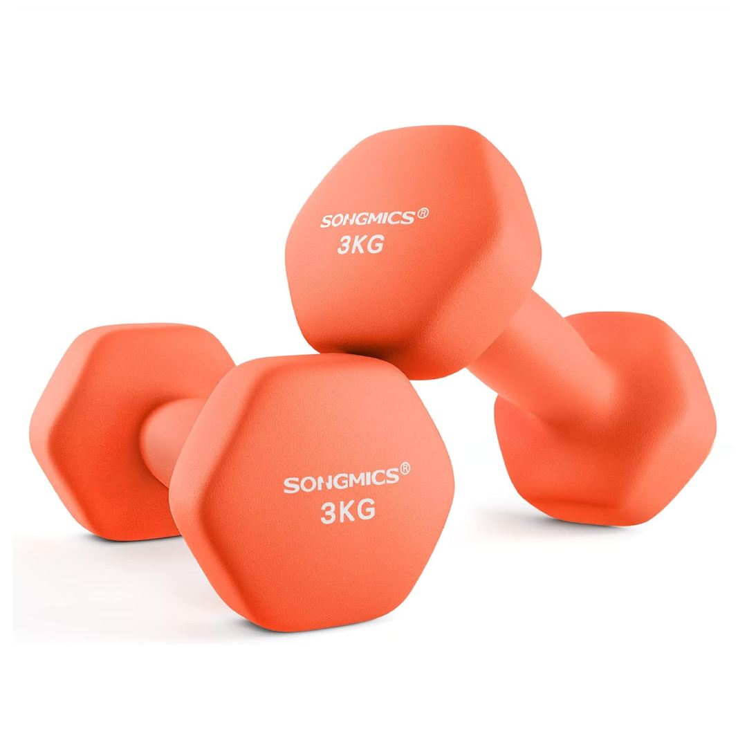 SONGMICS 3kg dumbbells