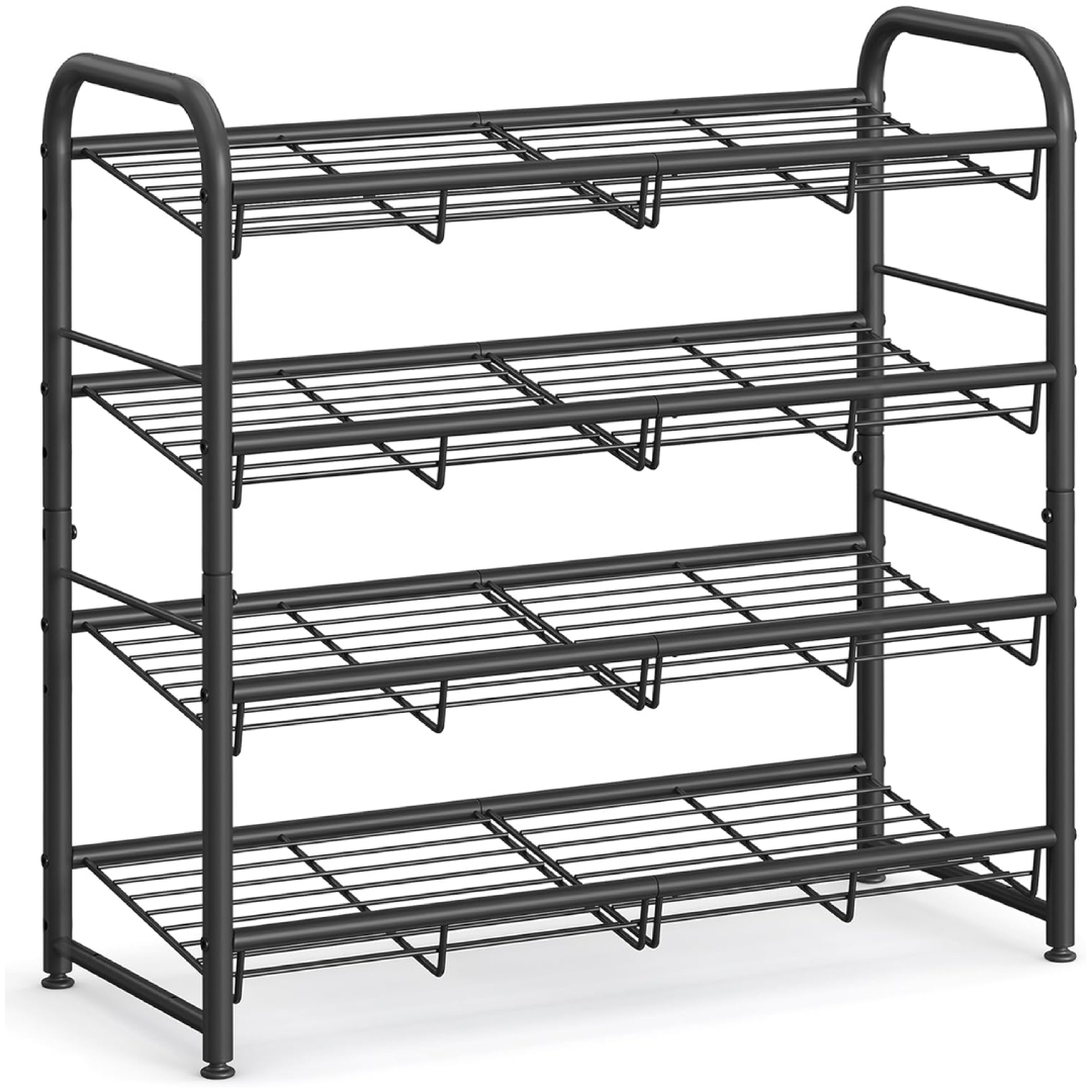 SONGMICS Four Tier Shoe Rack