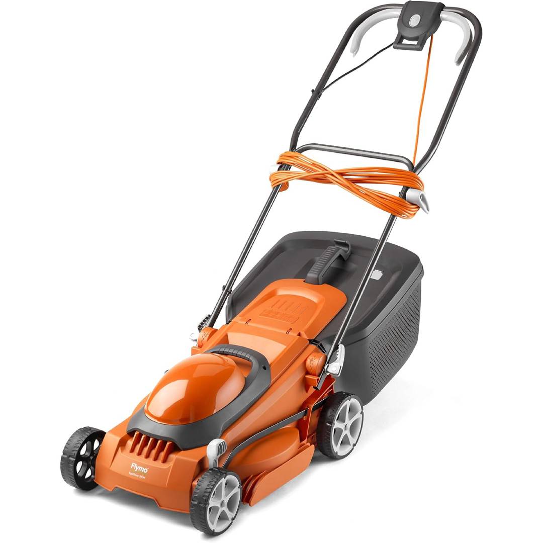 Flymo EasiStore 380R Electric Rotary Lawn Mower - 38 cm Cutting Width