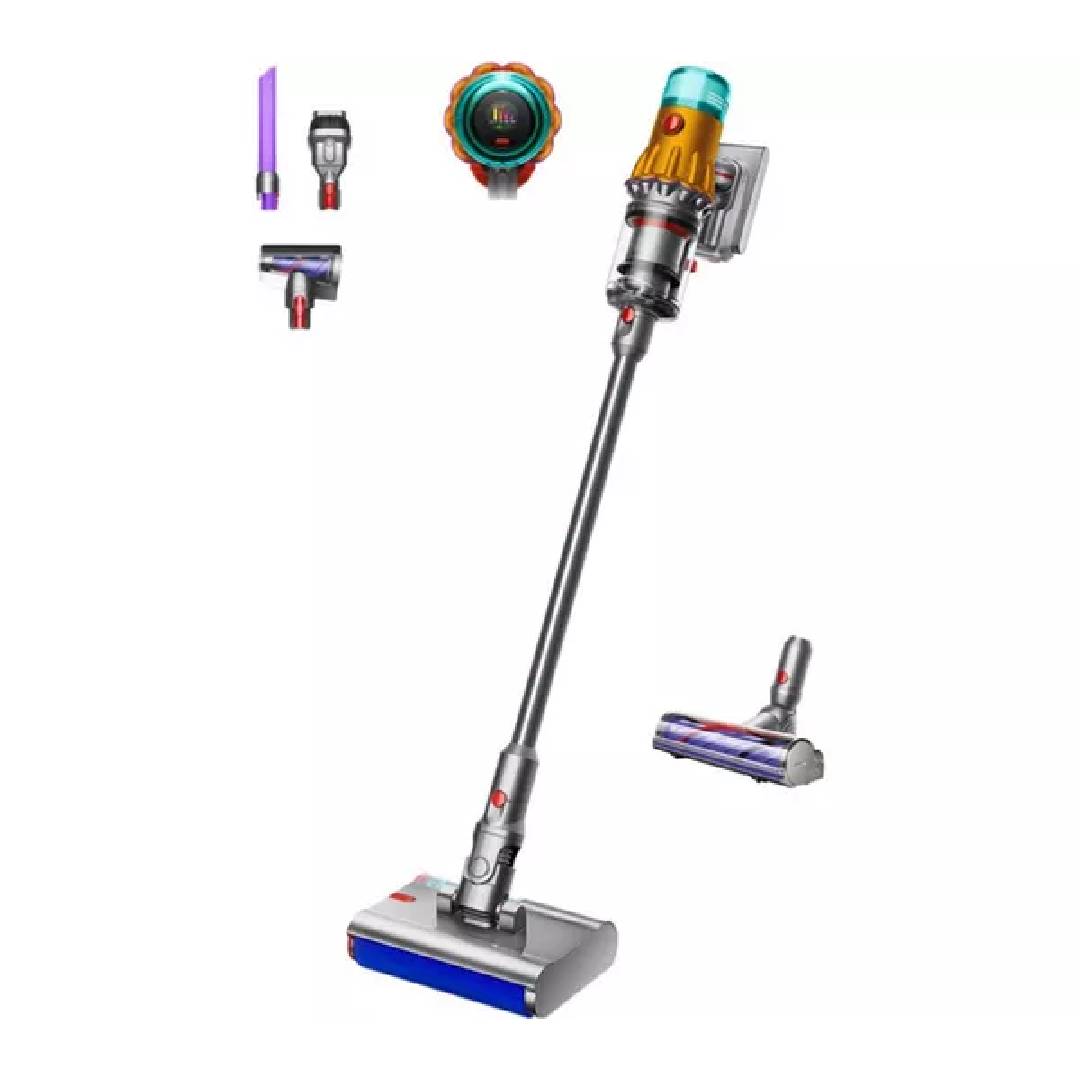 DYSON V12 Detect Slim Submarine Cordless Vacuum Cleaner - Nickel & Yellow