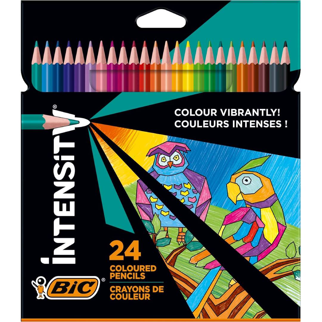 BIC Intensity Coloured Pencils, Vibrant Colouring Pencils
