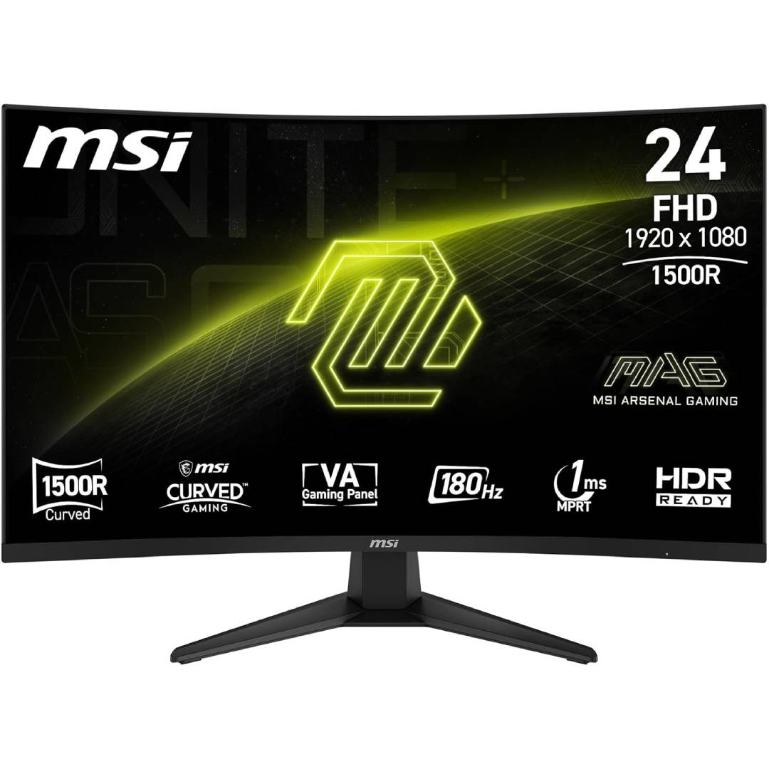 MSI MAG 244C 24 Inch FHD Curved Gaming Monitor