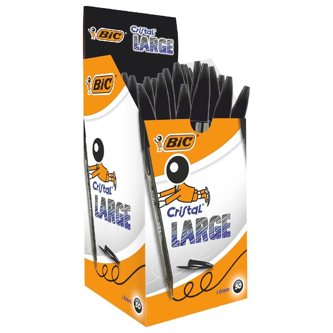 BIC Cristal Large Ballpoint Pens