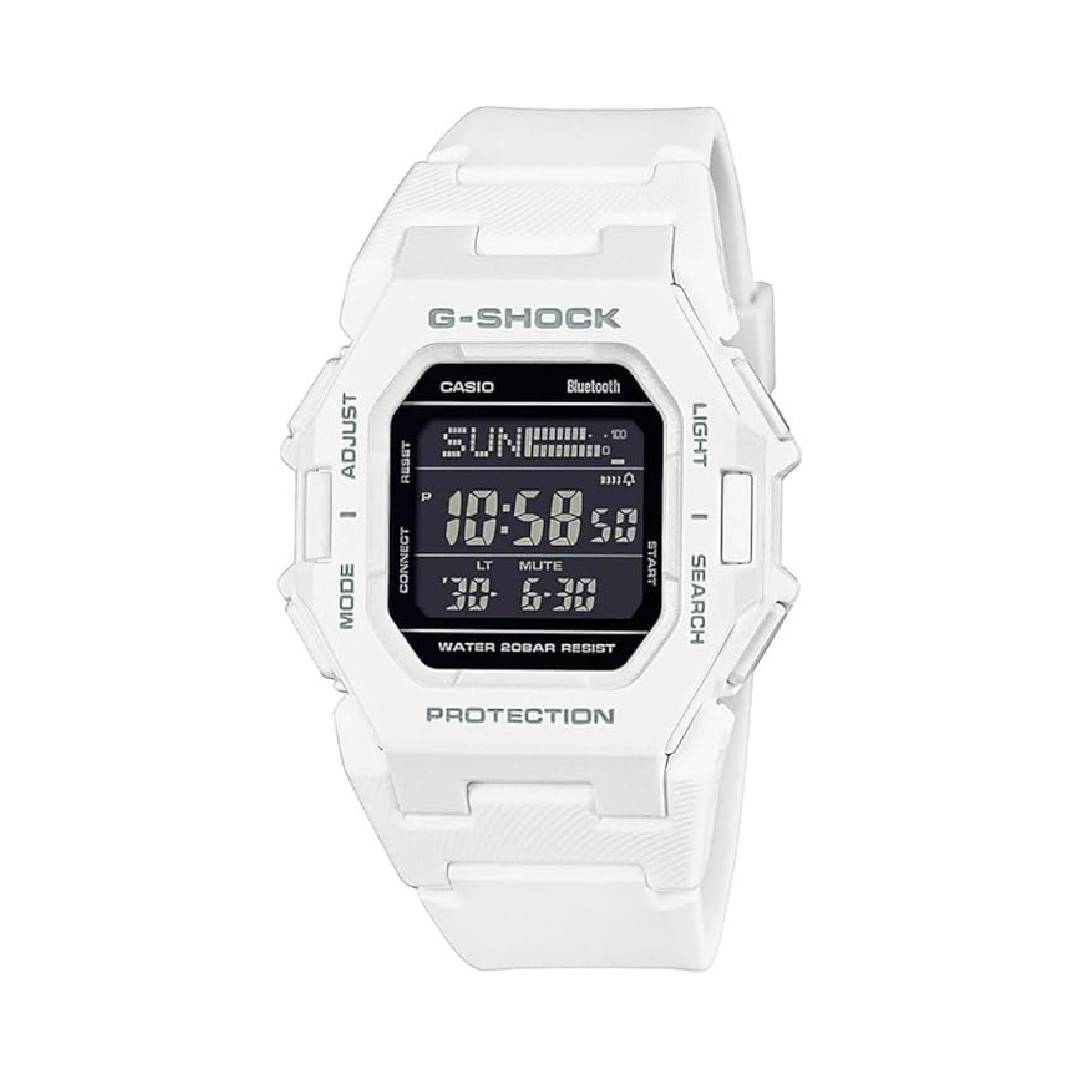 Casio Men's Digital Quarz Watch with Plastic Strap GD-B500-7ER, White, sport