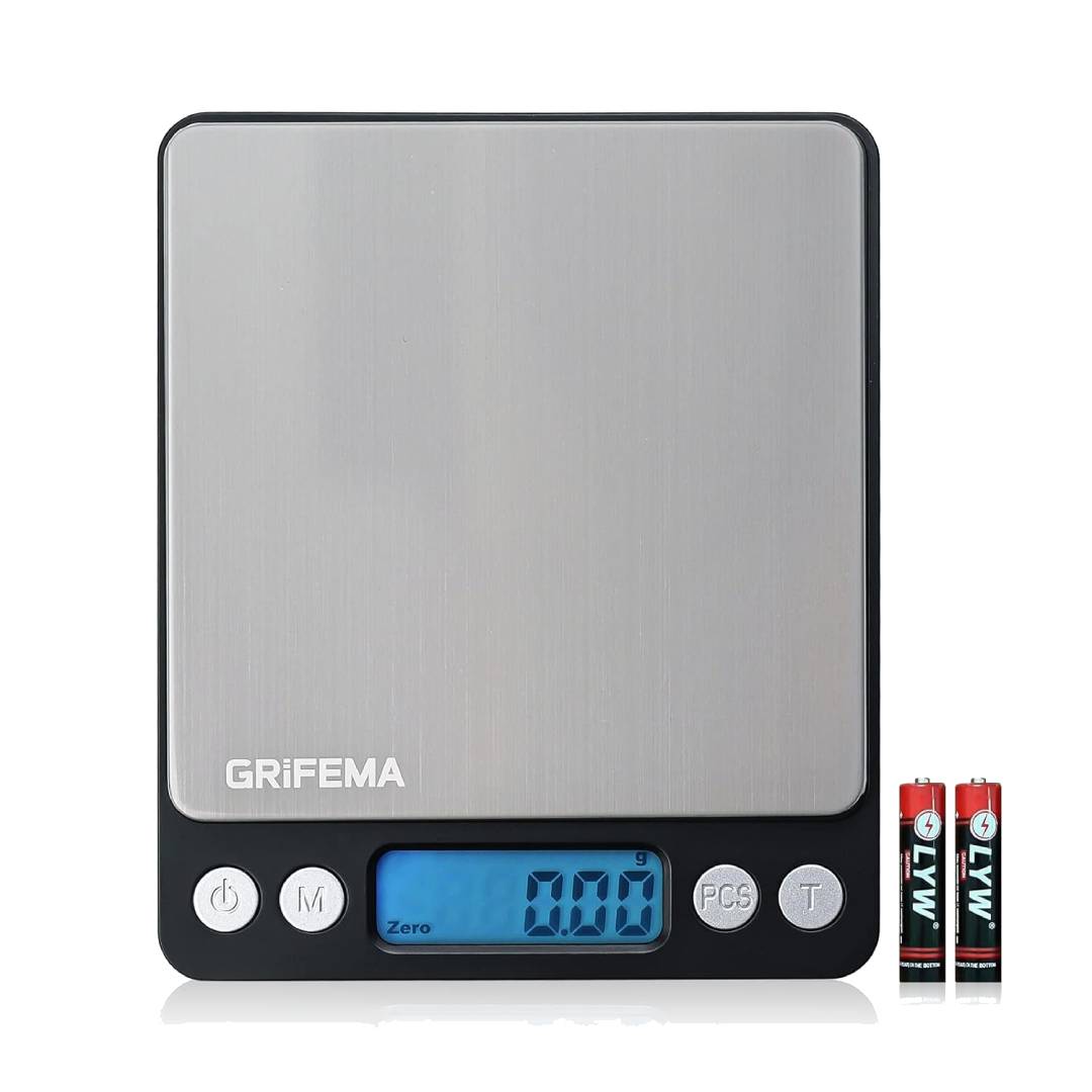 Grifema GA2003 Digital Kitchen Scales with Trays