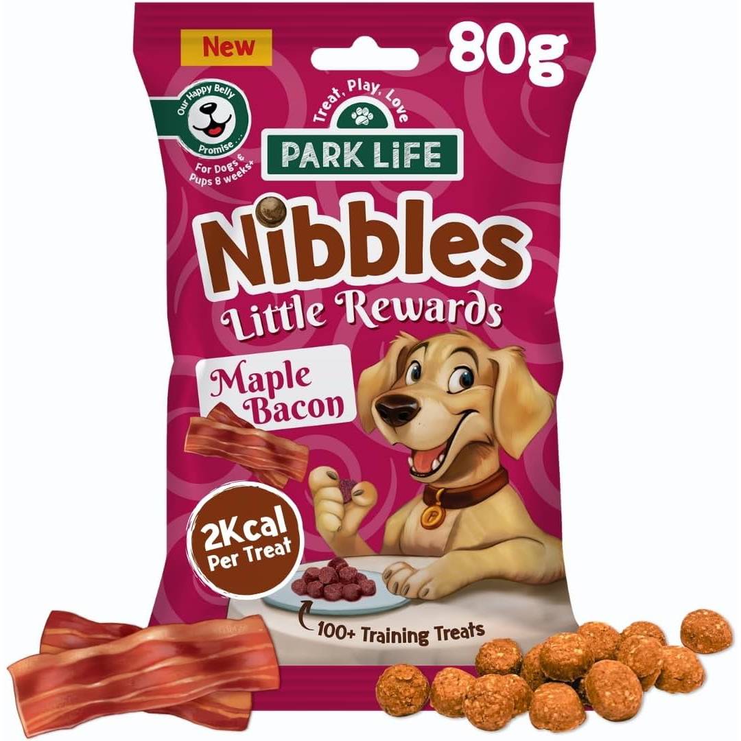 PARK LiFE, Nibbles - Maple Bacon Dog Treats 80g