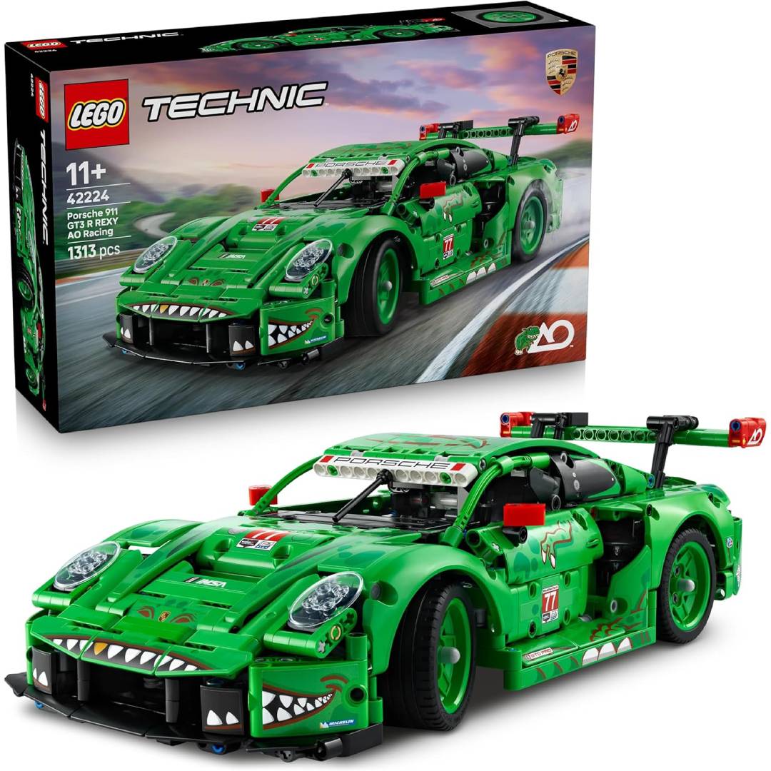 LEGO Technic Porsche 911 GT3 R REXY AO Racing Car Toy