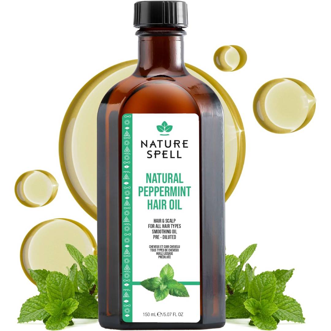 Nature Spell Peppermint Oil for Hair & Scalp