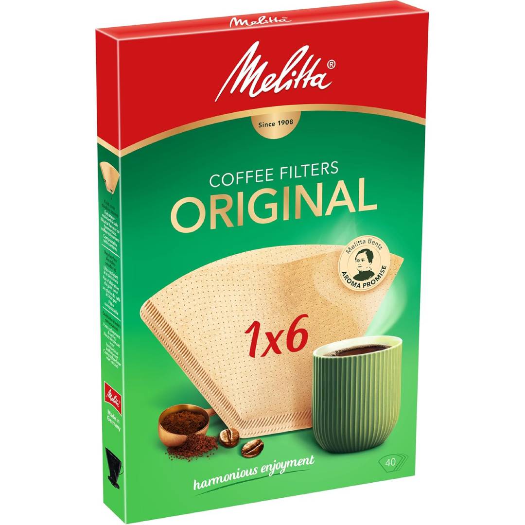 Melitta Filter Bags 6/40 Natural Brown (1X40 Sticks)