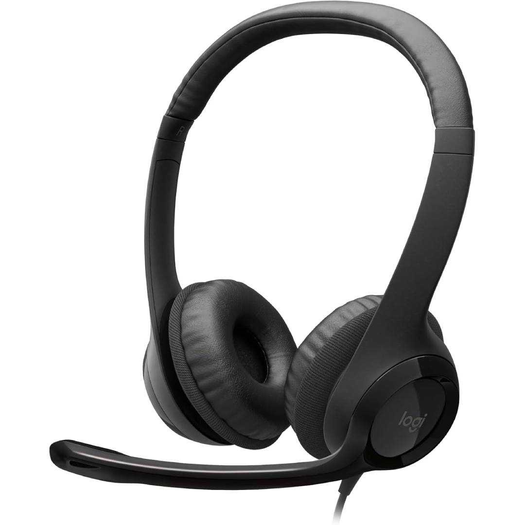 Logitech H390 Wired Headset for PC/Laptop