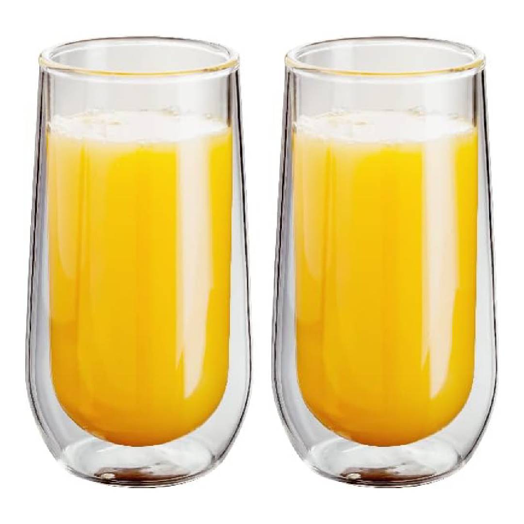 Judge Double Walled Glass Cocktail Highball Cups