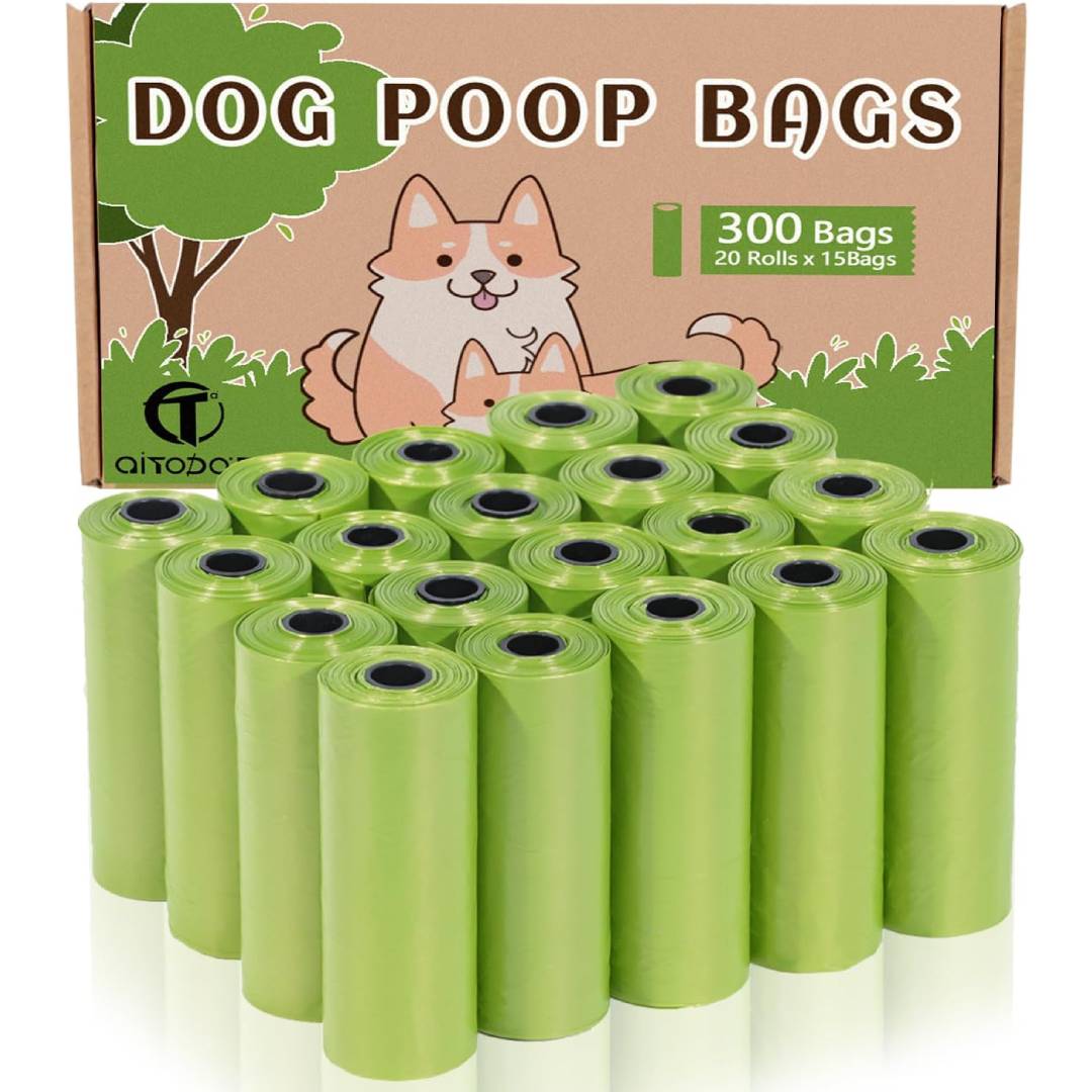 AiTodos® 300 Dog Poop Bags