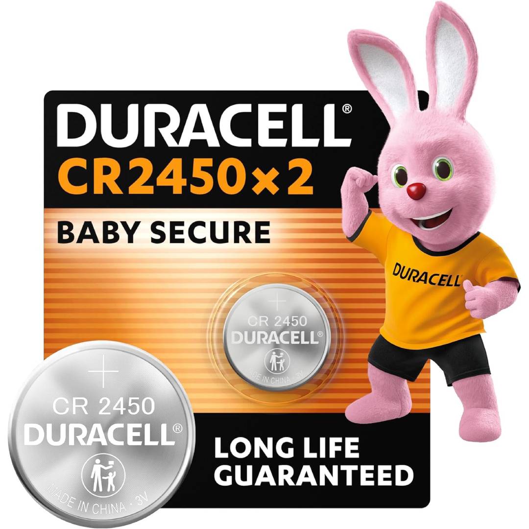 Duracell 2450 Lithium Coin Batteries 3V