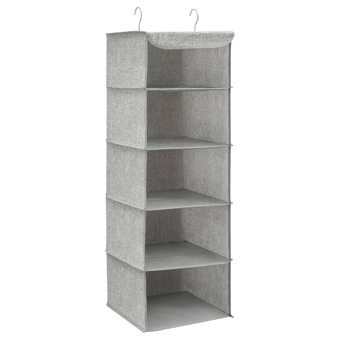 SONGMICS Hanging Wardrobe Storage Organiser