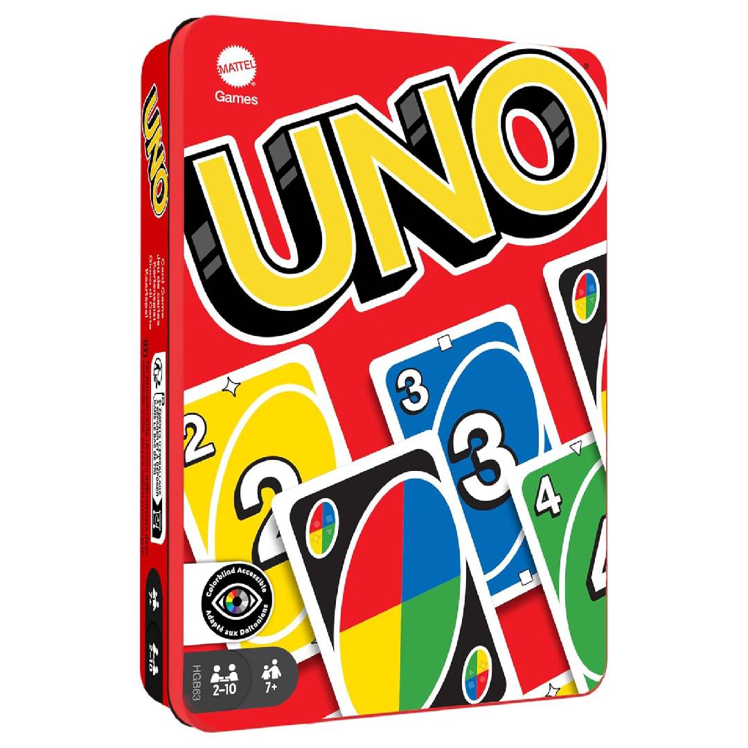 Mattel Games UNO Card Game with Collectible Storage Tin