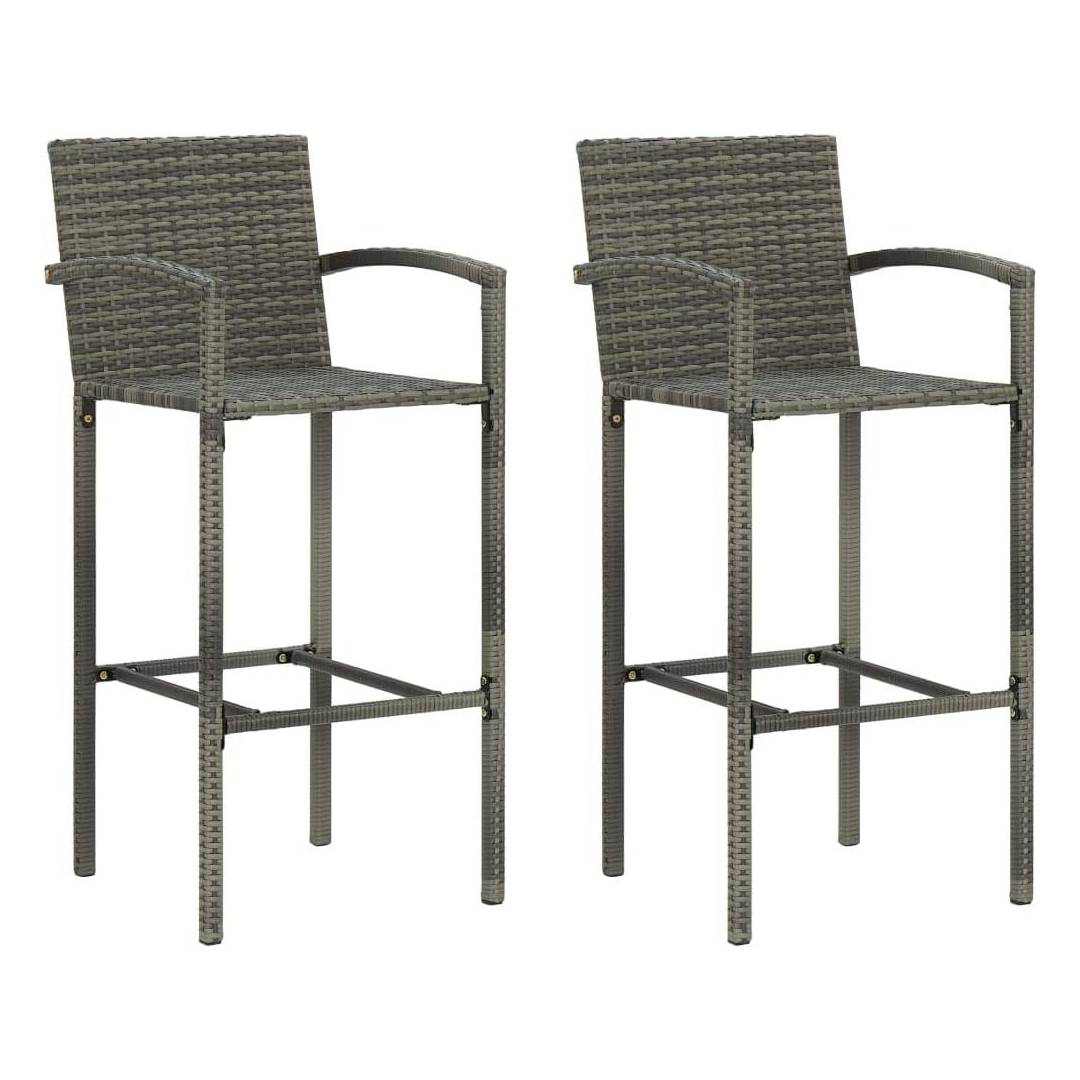 vidaXL 2x Bar Stools