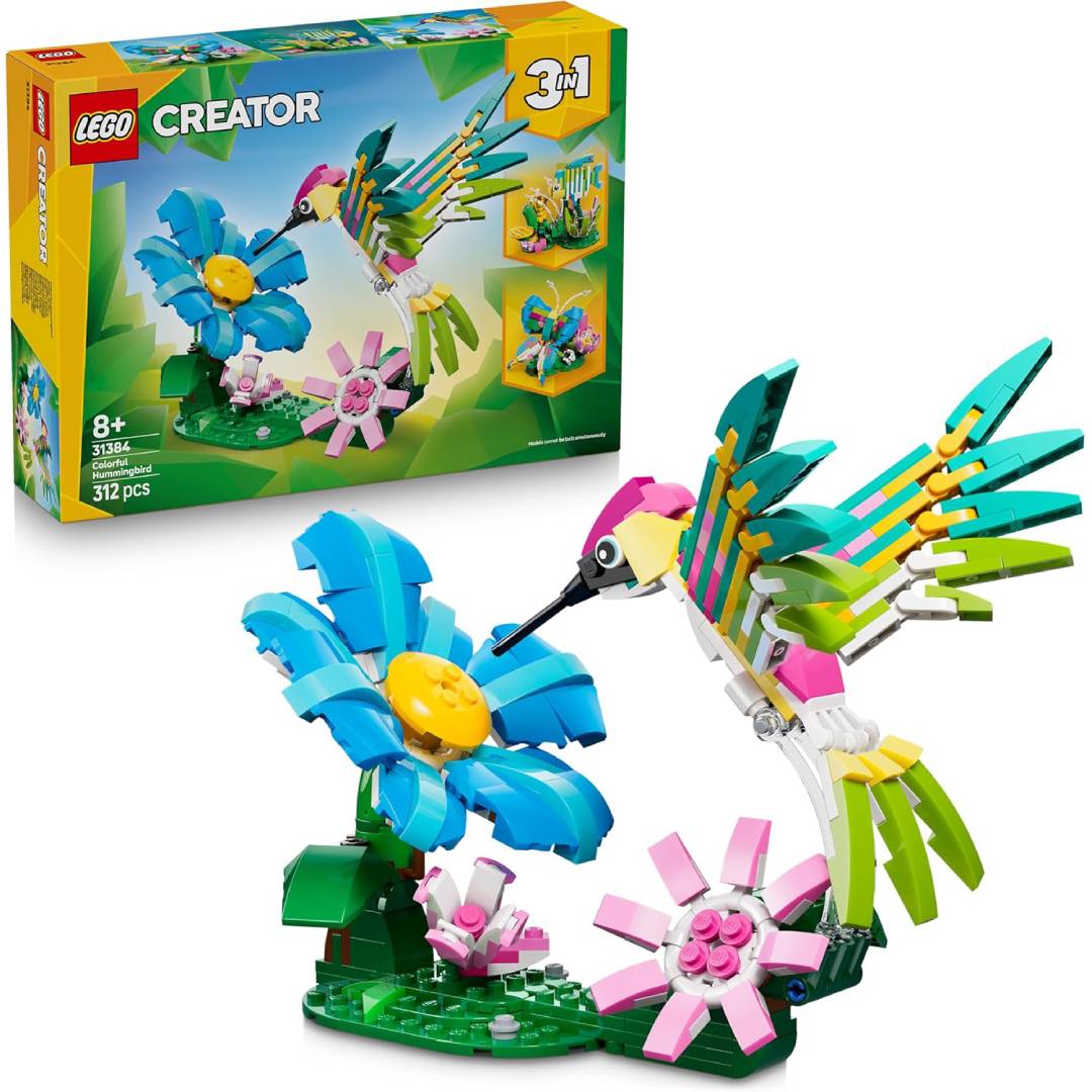 LEGO Creator 3in1 Wild Animals: Colourful Hummingbird