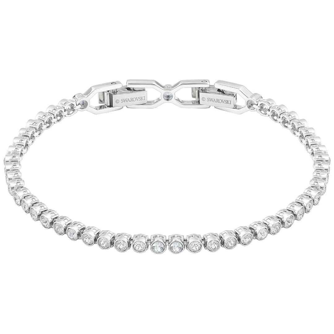 Swarovski Imber Emily tennis bracelet rhodium crystals