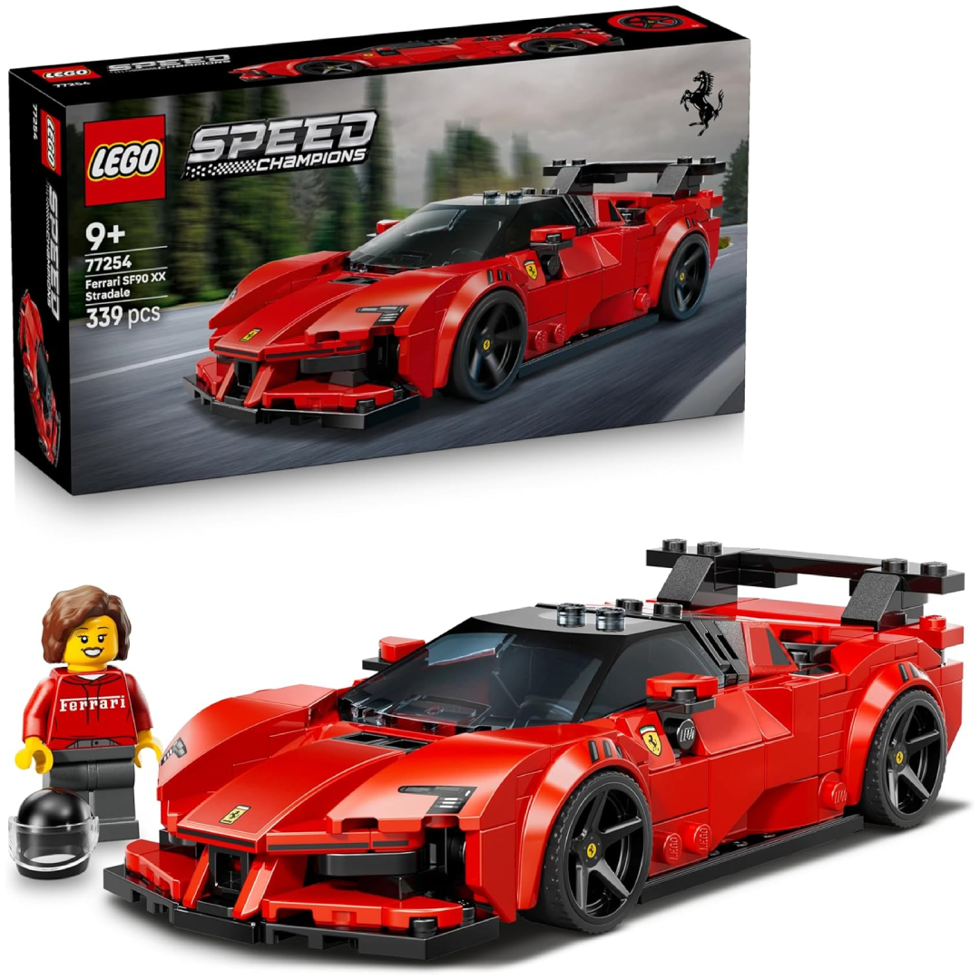 LEGO Speed Champions Ferrari SF90 XX Stradale 77254 339-piece model minifigure collectible