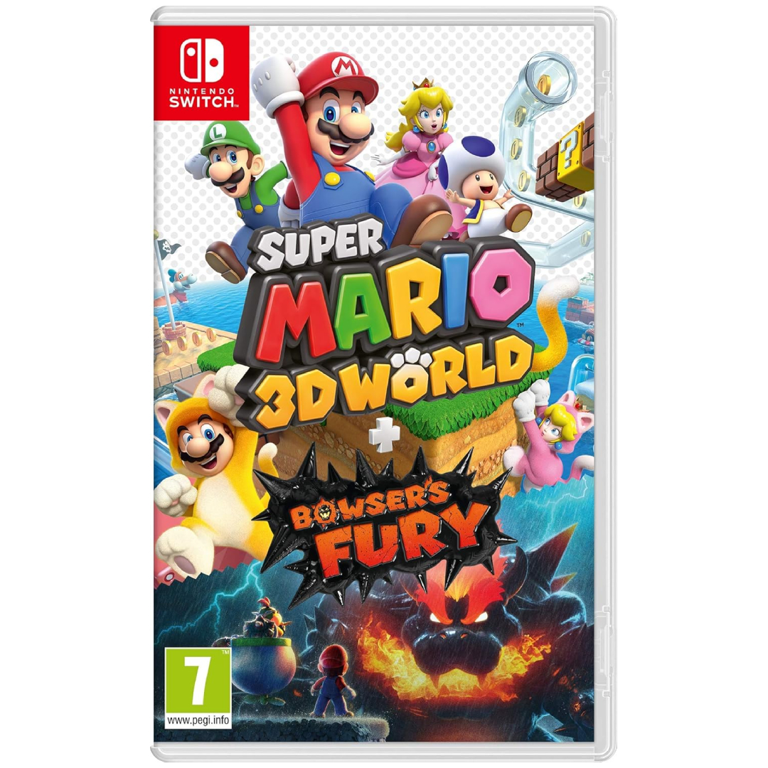 Super Mario 3D World Bowser's Fury Nintendo Switch two games one cartridge