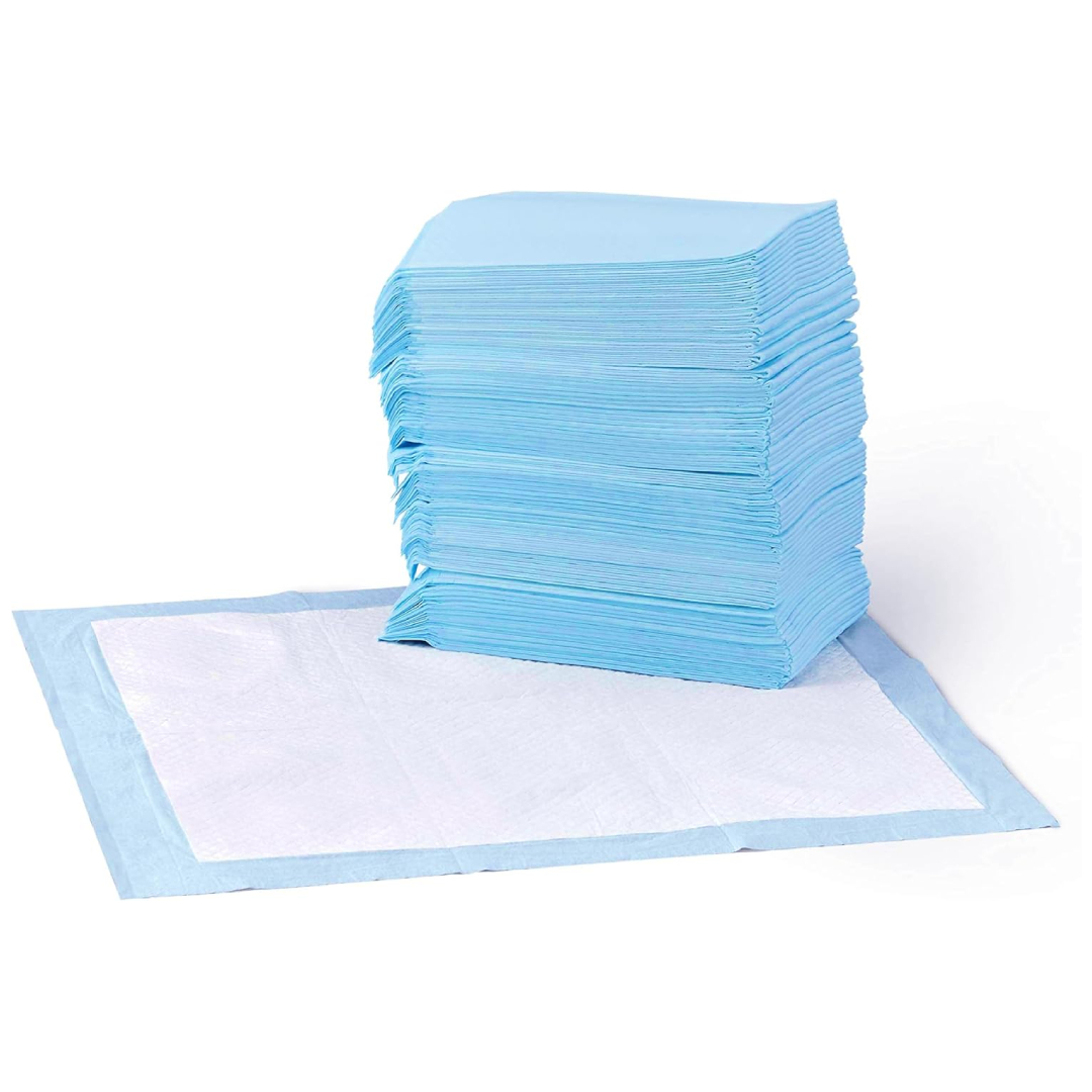 Amazon Basics dog puppy training pads 50 pack leakproof 5-layer quick dry