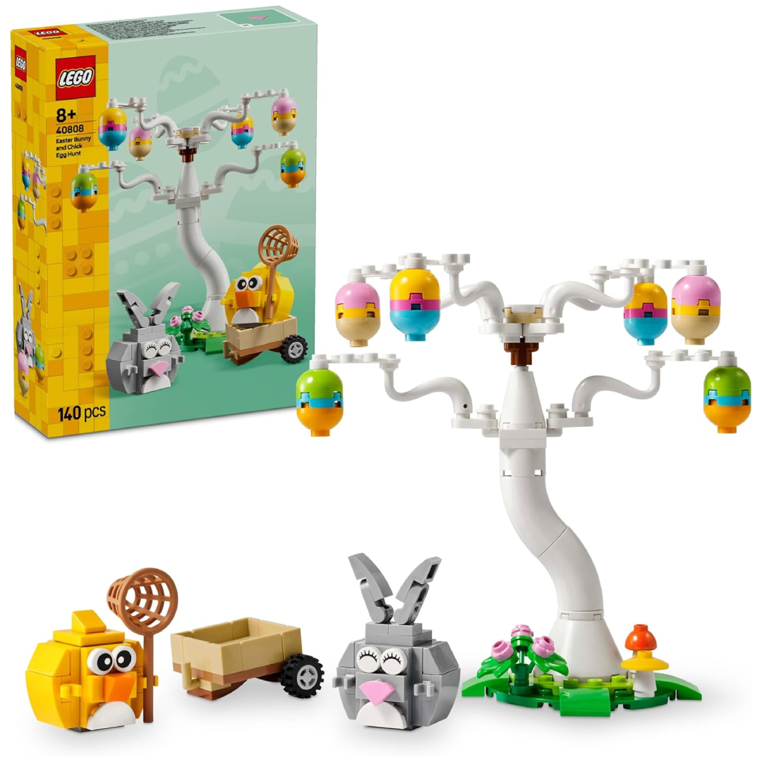 LEGO Easter Bunny Chick Egg Hunt 40808 spring building set kids gift
