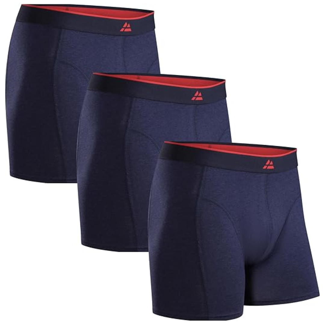 DANISH ENDURANCE men's bamboo boxer shorts breathable antibacterial underwear