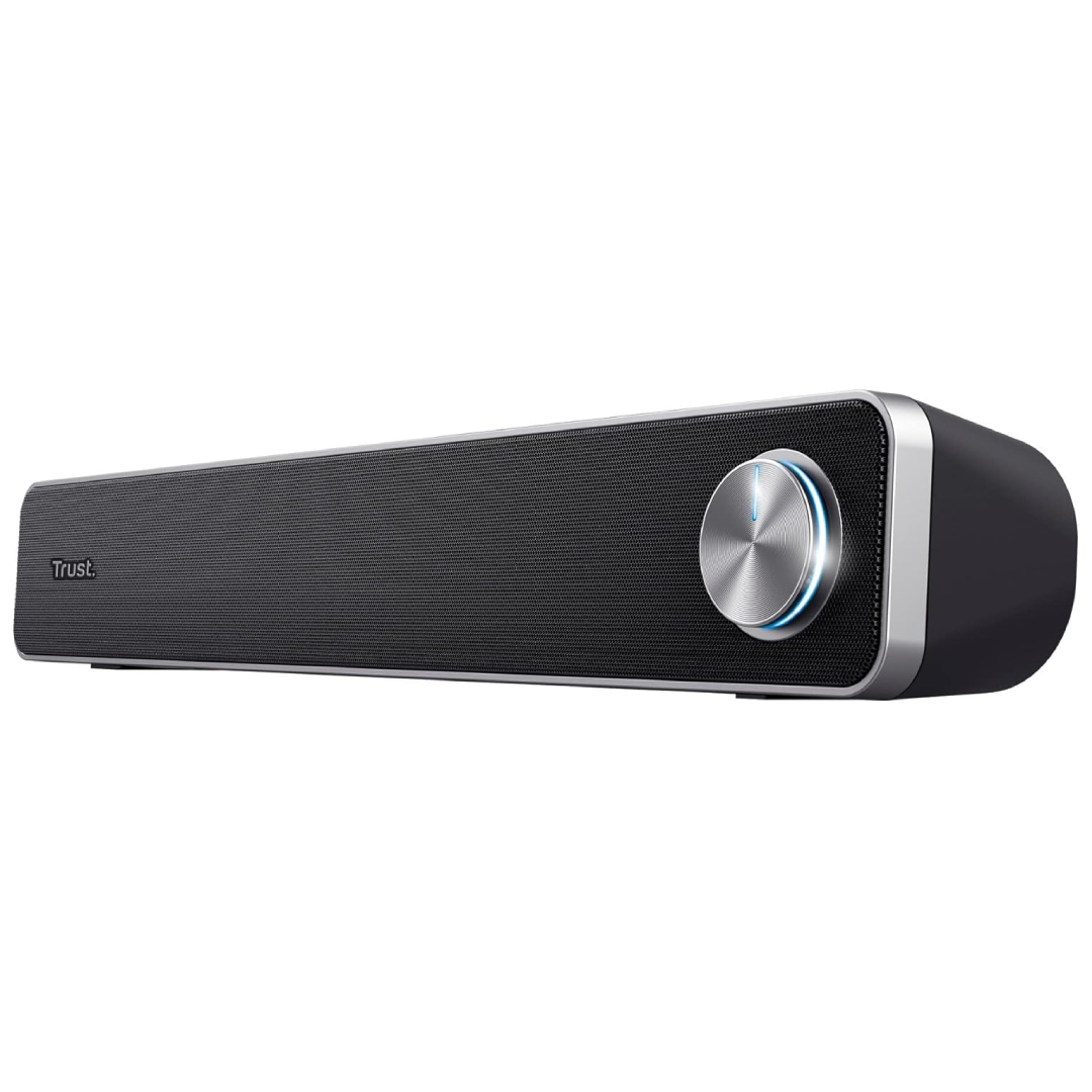 Trust Arys PC soundbar 12W USB powered metal grill computer speaker