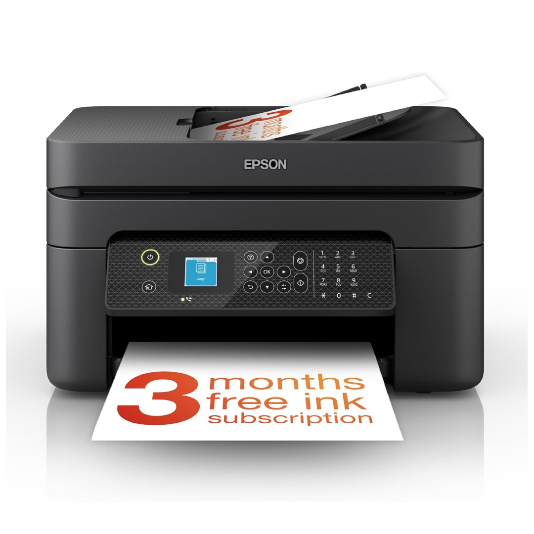 Epson WorkForce WF-2930DWF wireless multifunction inkjet printer home office