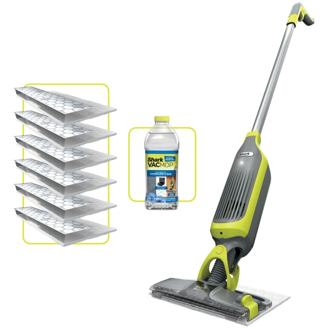 Shark VacMop 2-in-1 cordless hard floor vacuum spray mop VM200UK