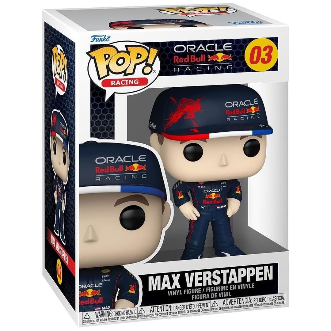 Funko Pop Max Verstappen Red Bull F1 official vinyl figure collectible