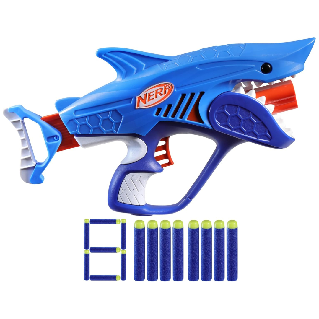 Nerf Junior Wild Sharkfire Easy Play Dart Blaster