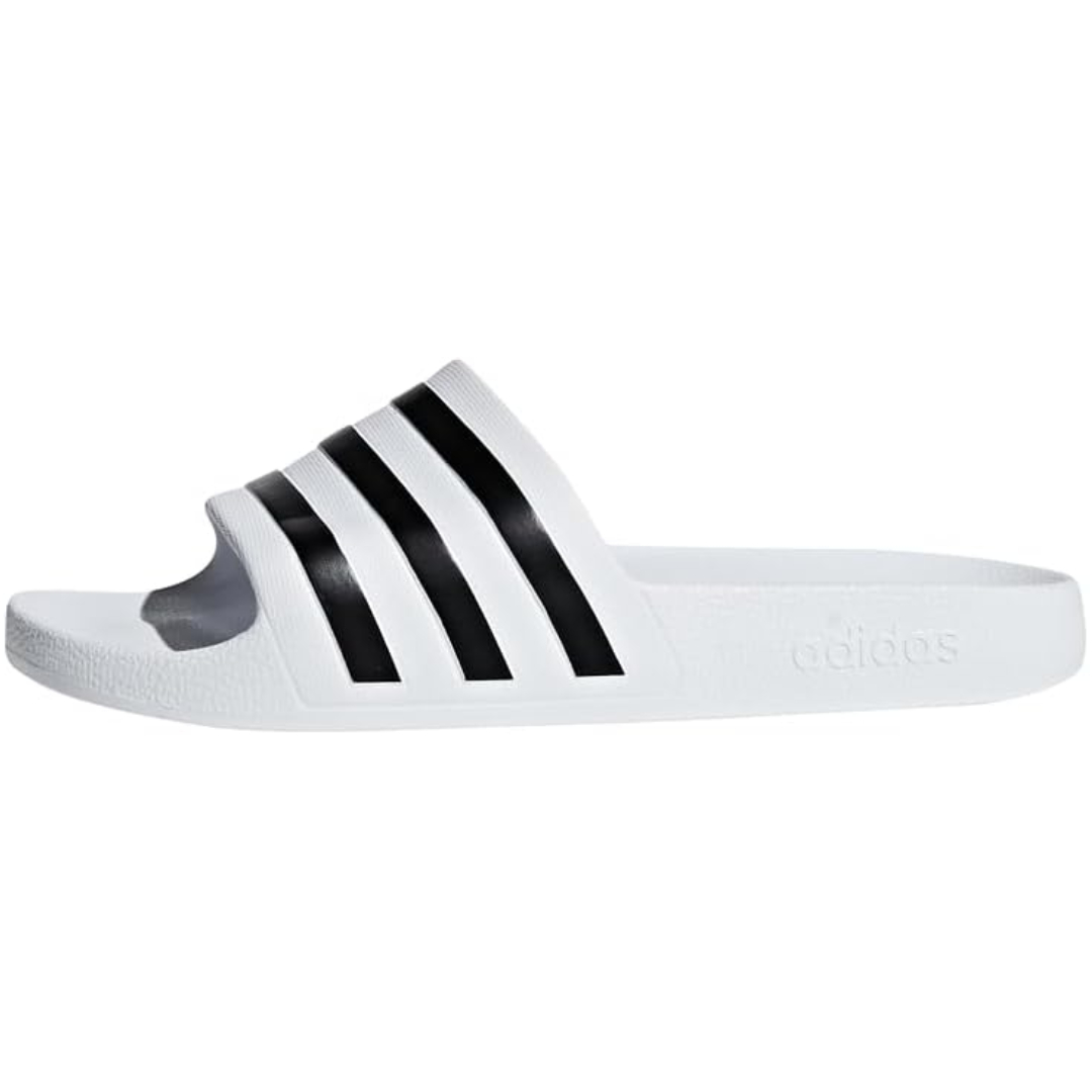 adidas Adilette Aqua unisex slides core black quick drying pool sandals